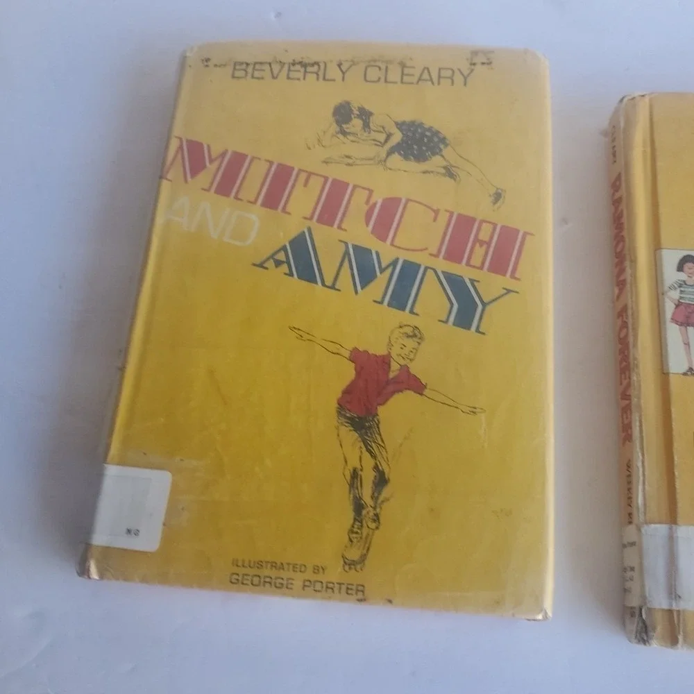 VTG‎ Mitch and Amy Beverly Cleary 1967 1st Ed HC DJ Ramona Forever Lot 2 Readers